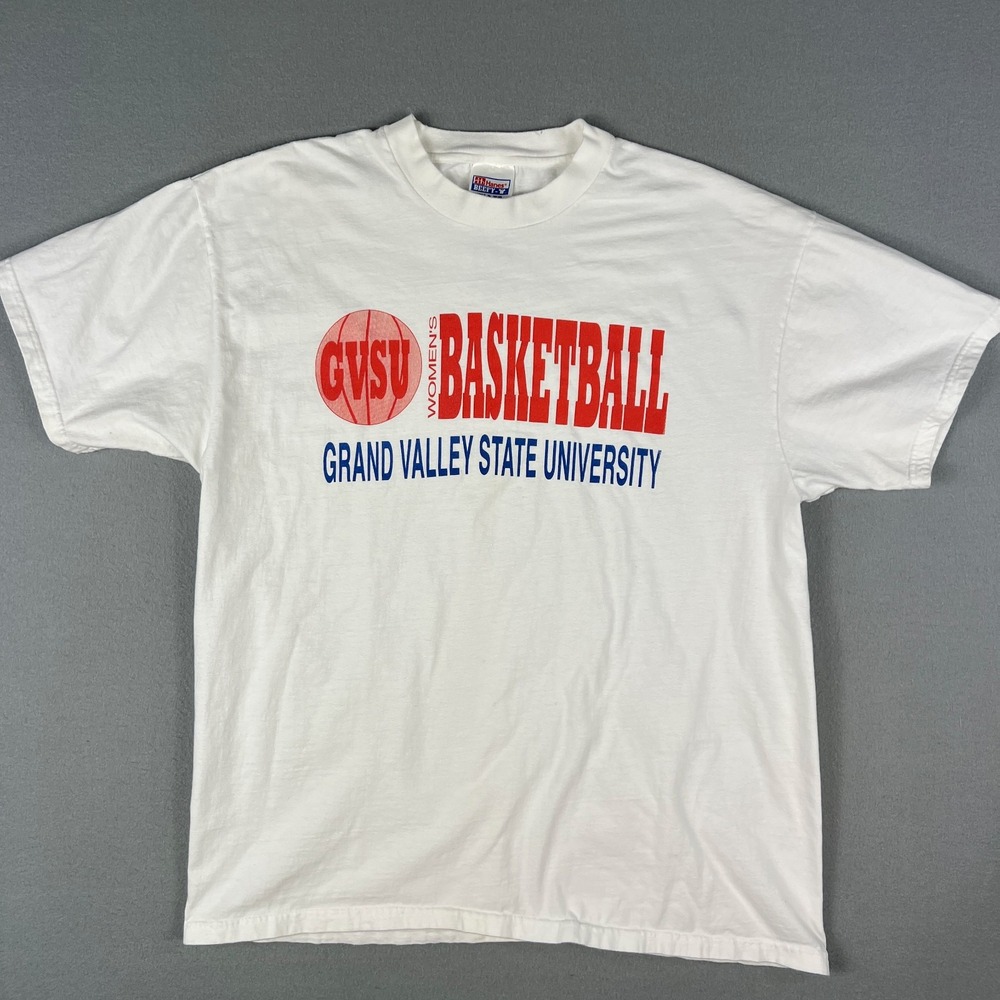 VTG Grand Valley State University‎ Womens Basketball T Shirt Fits L 1990s GVSU